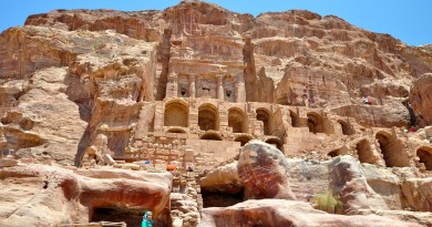 Ancient stone city Petra