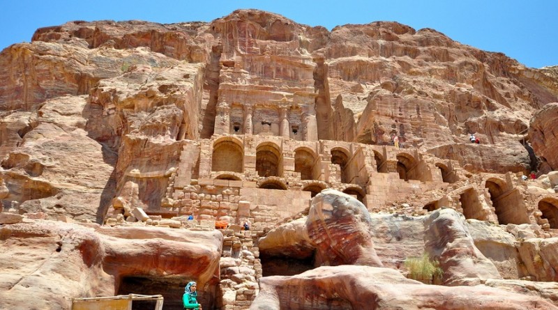 Ancient stone city Petra