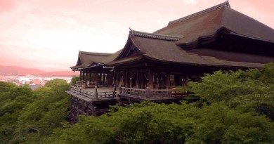 Kiyomizu-dera Buddhist Temple in Kyoto