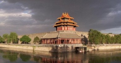 Forbidden City palace in China